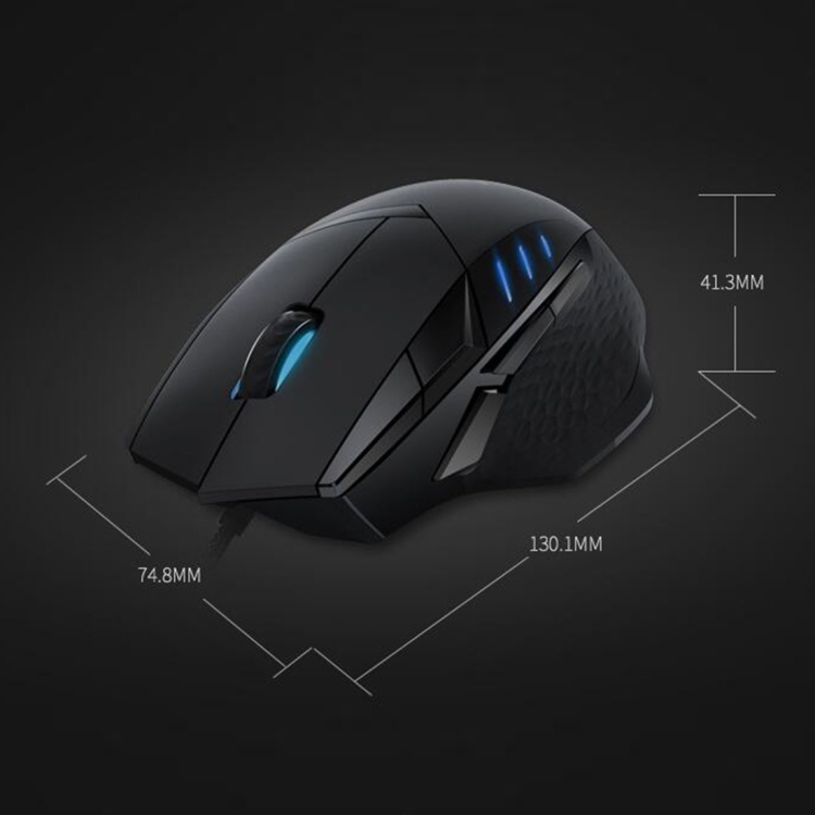 Rapoo V16 Gaming Mouse USB Wired Ergonomic Design RGB LED 2000dpi ...